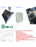 Sistema autonomo con alimentazione fotovoltaica Meteobridge PRO2 con connessione NBIOT  e sistema di consultazione dati inclusi